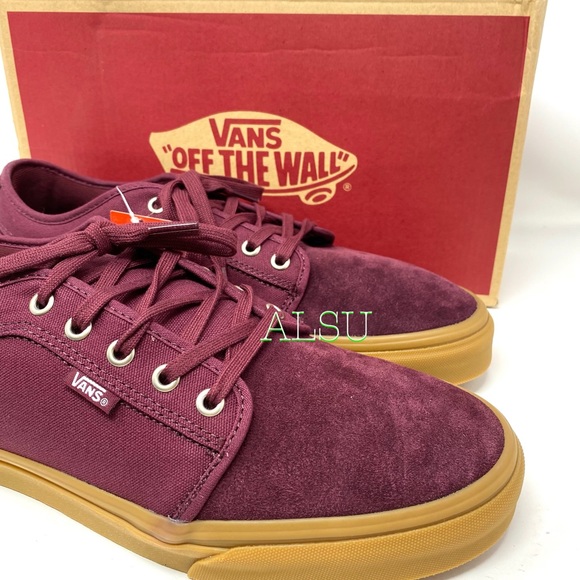 💖MEGA SALE💖VANS Chukka Low Port Royal Women's Purple Suede Canvas VN0A38CGK1F - Picture 9 of 10